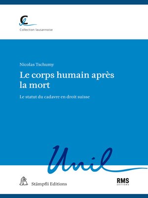cover image of Le corps humain après la mort